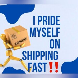 I do my best to ship by the next day except on weekends.
